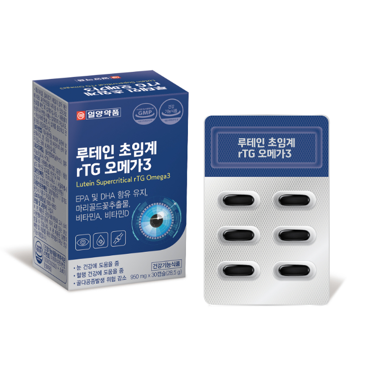 루테인초임계RTG오메가3 950mg x 30캡슐