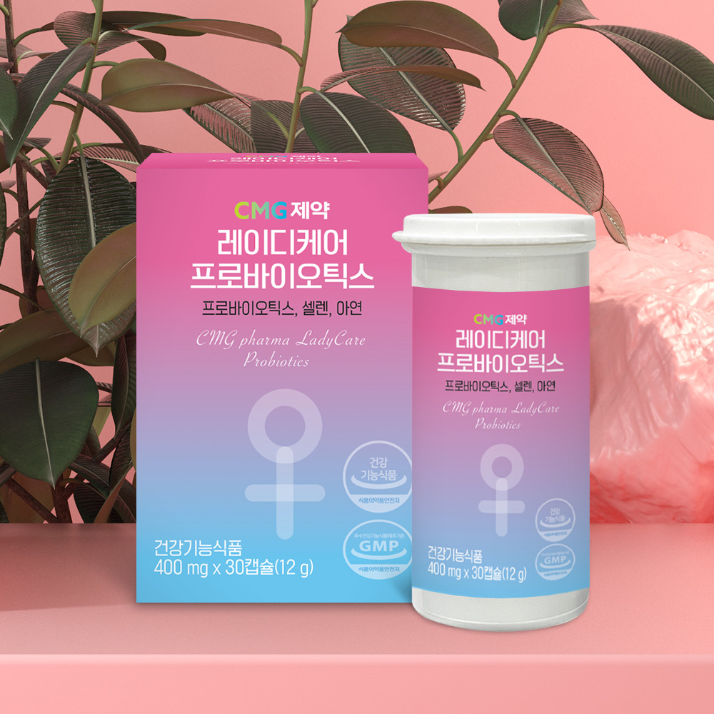 CMG제약/차병원 질유산균VL8 함유 레이디케어 프로바이오틱스